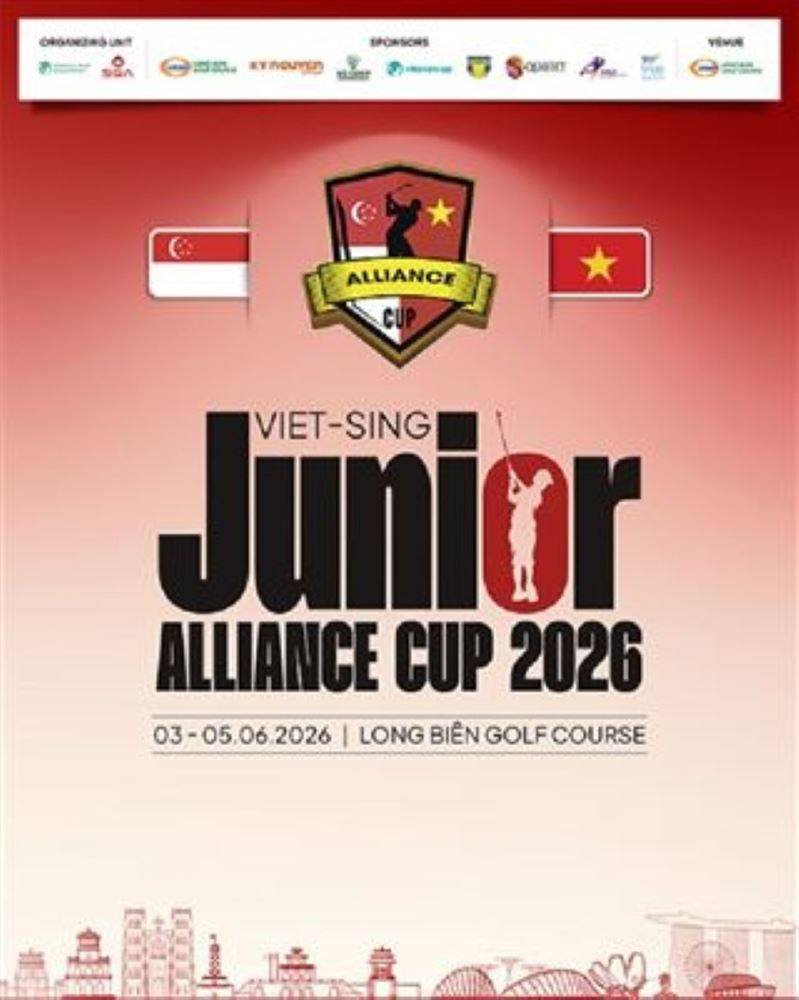 Chuẩn bị khởi tranh giải golf Viet – Sing Junior Alliance Cup 2026