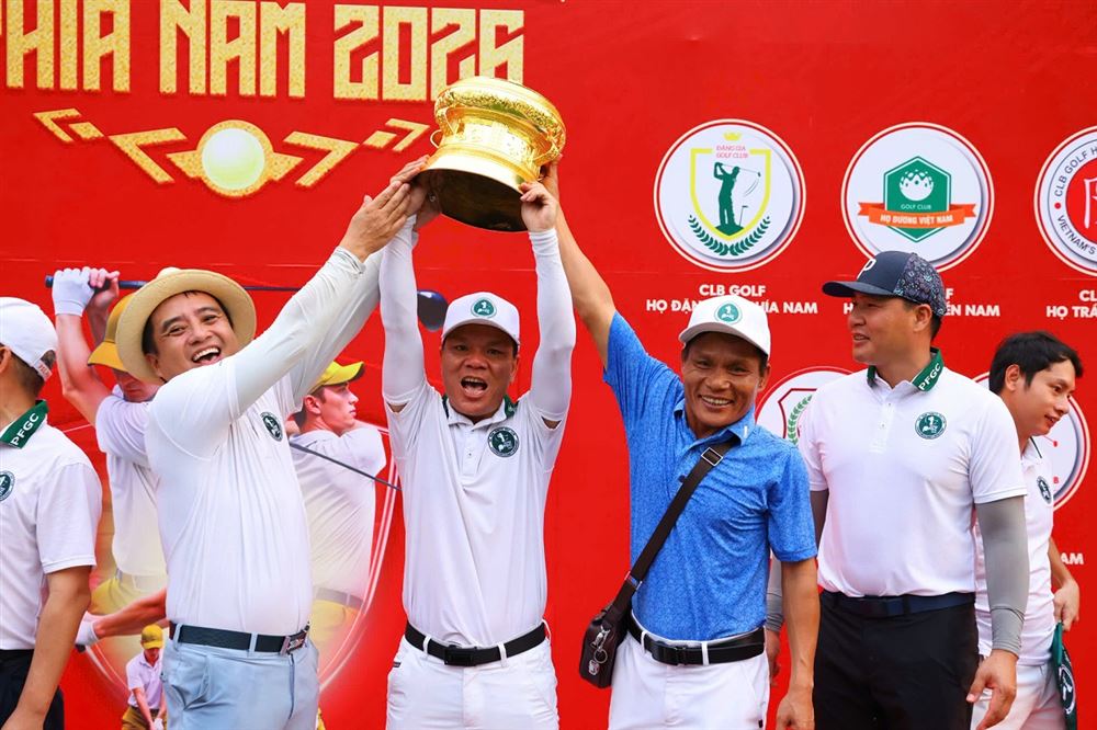 Họ Phan vô địch đầy cảm xúc tại Giải Golf Các CLB Dòng họ phía Nam 2026