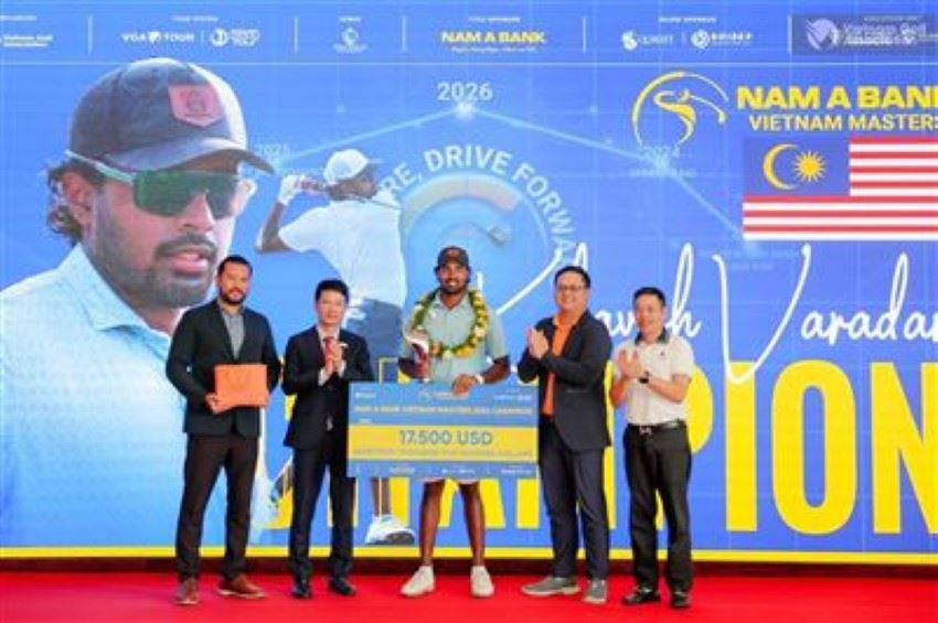 Chung kết kịch tính tại giải Nam A Bank Vietnam Masters 2026
