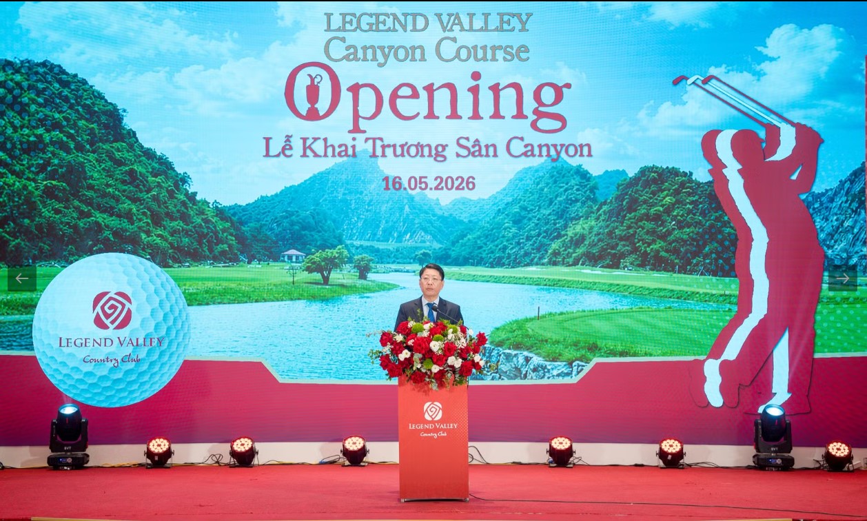 BRG Golf khai trương sân Canyon Course