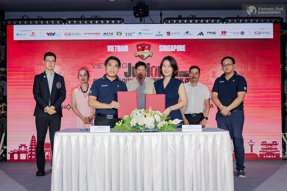 giai golf Viet-Sing Junior Alliance Cup 2026