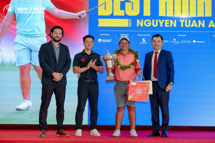 Nguyễn Tuấn Anh và danh hiệu đặc biệt tại tại Nam A Bank Vietnam Master 2025