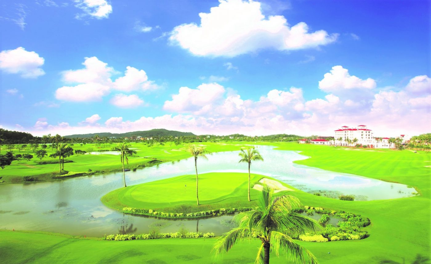 Sân golf Sono Belle Hải Phòng - sân gôn Sông Giá