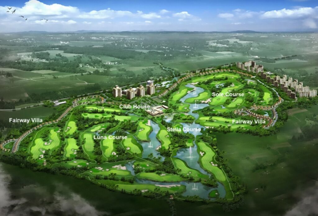 Thiết kế sân golf Twin Doves Golf Club